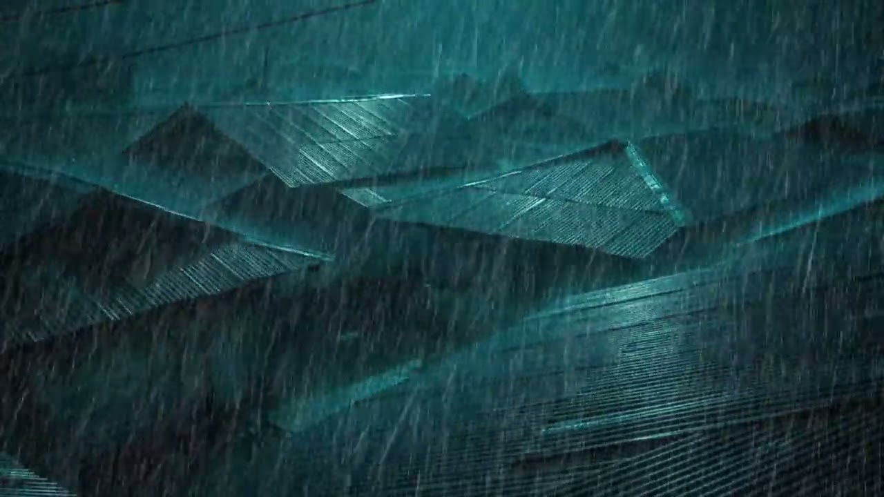 No Ads Rain Sounds for Sleeping - ASMR Savage Heavy Rain on Tin Roof for Insomnia Healing