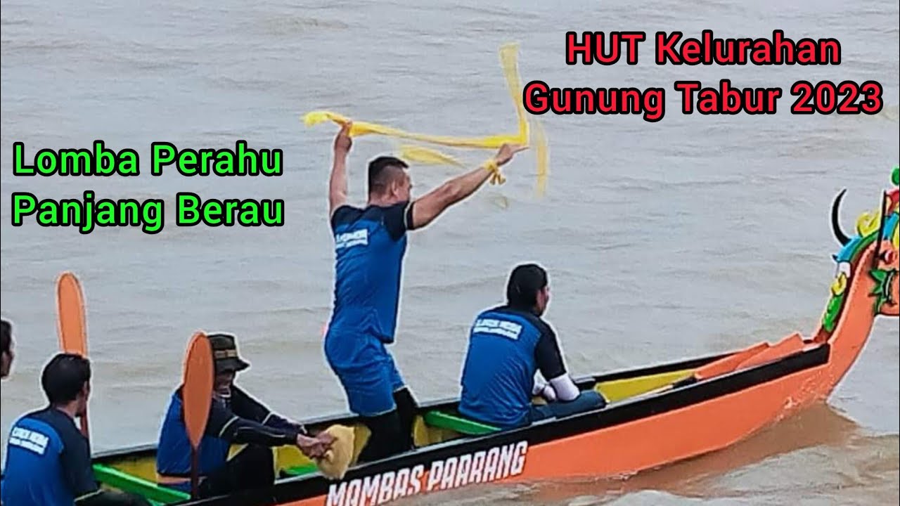 lomba perahu Panjang HUT Kelurahan Gunta Berau 2023 #dayak #berau #borneo