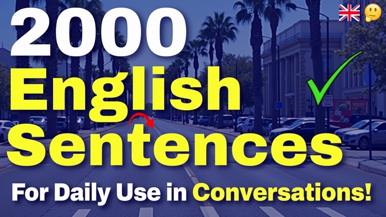 Speak English: 2000 English Sentences For Daily Use in Conversations!
