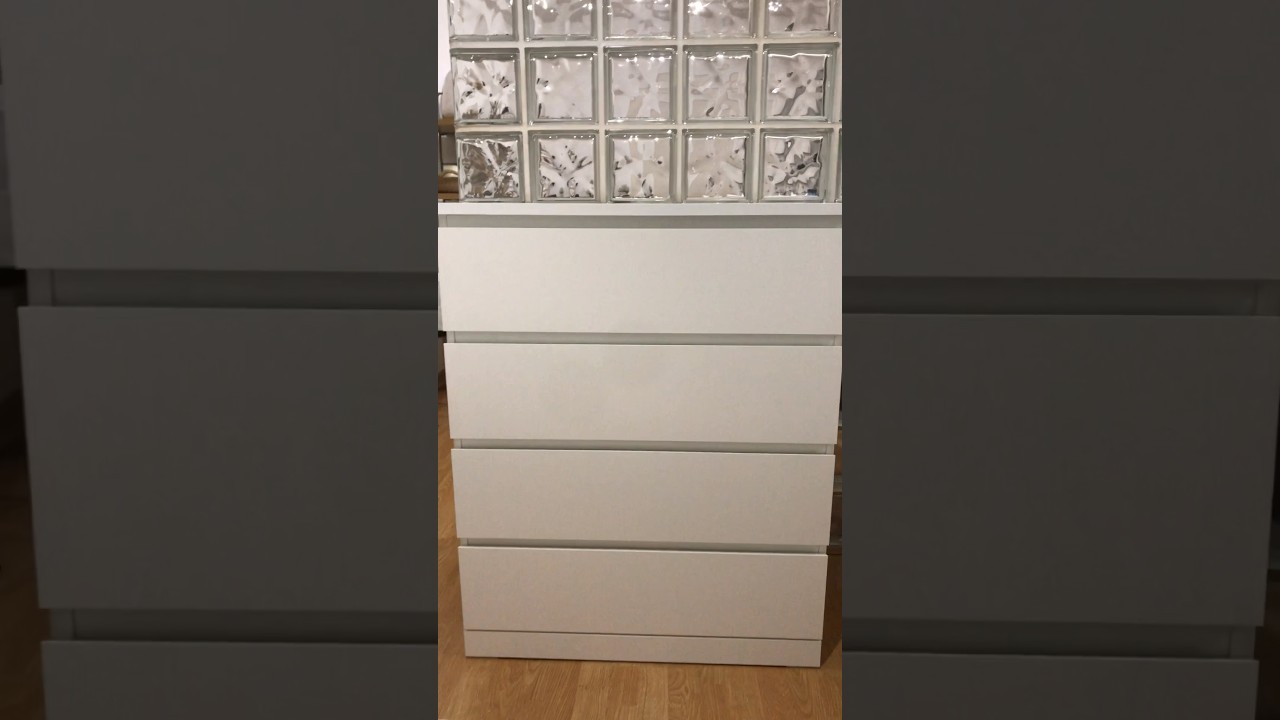 BUILDING IKEA MALM DRESSER | #ikea #homefurniture #homeshorts #short #furniture