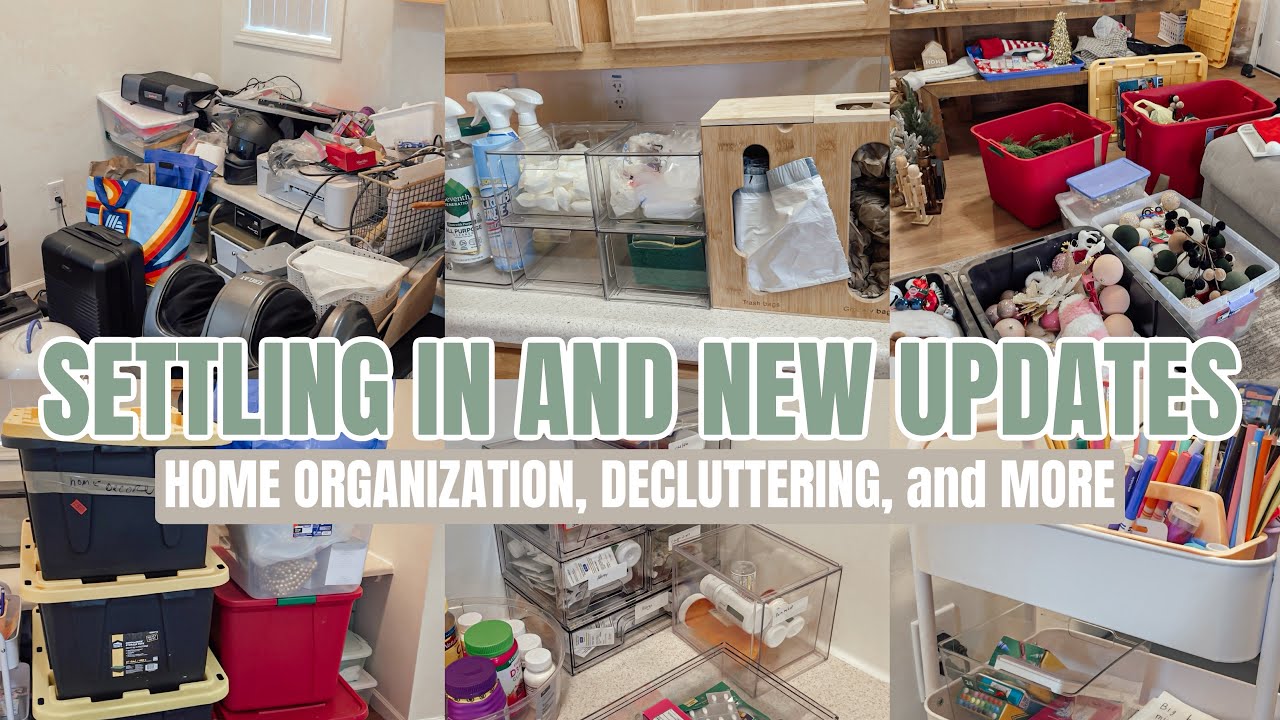SETTLING IN | NEW UPDATES | PREPPING FOR THE NEXT SEASON | DECLUTTERING, ORGANIZATION, CLEANING