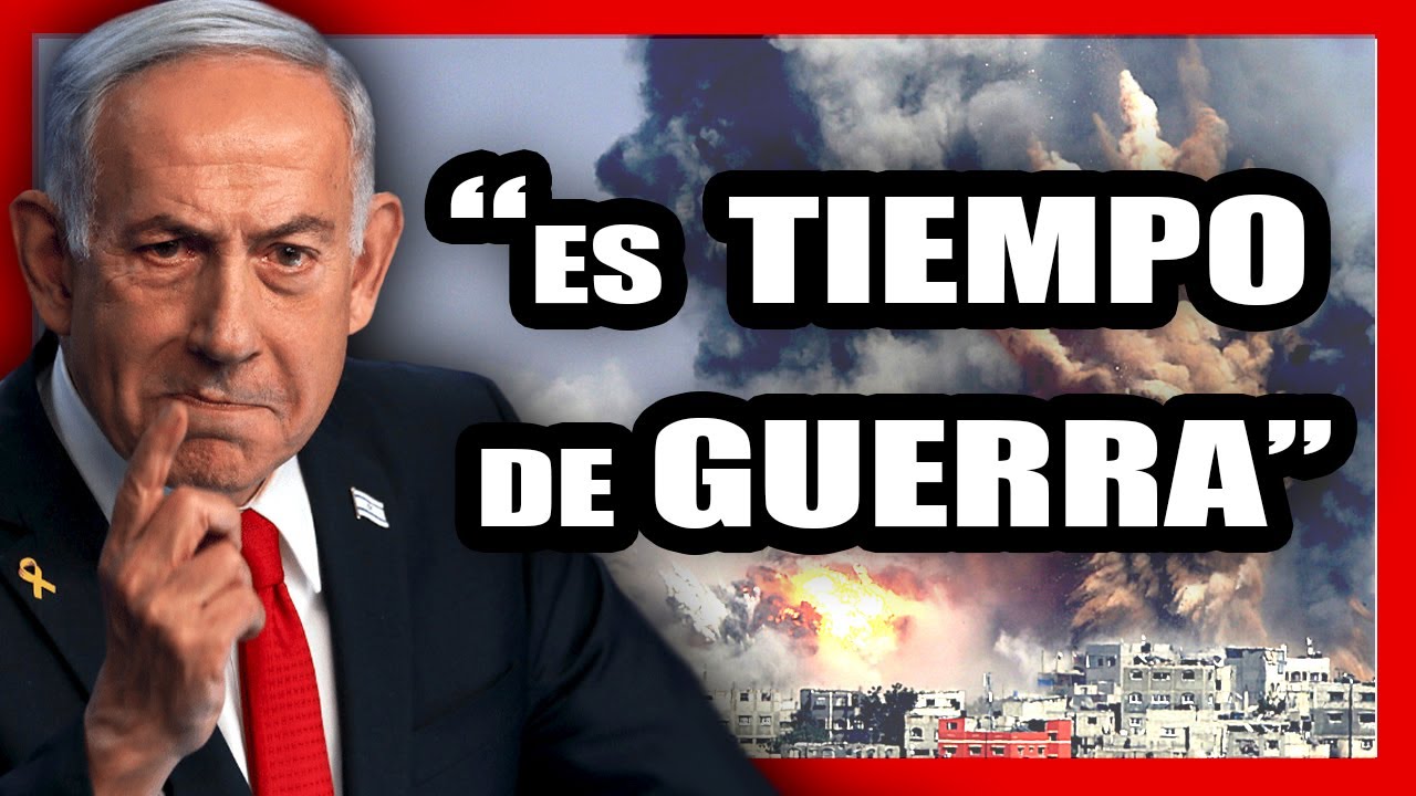NETANYAHU AMENAZA a OCCIDENTE y LLAMA a la GUERRA en 