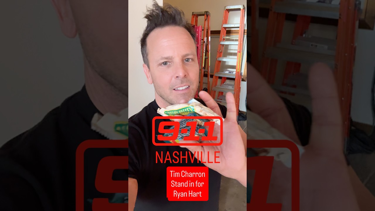 Tim Charron back to set on 911 Nashville 🚨 
