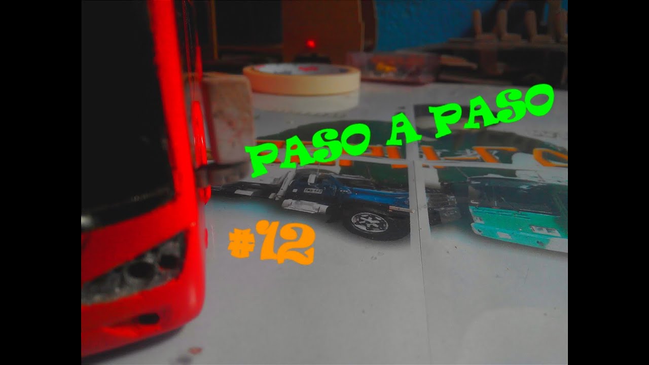PASO a PASO REPLI-CART #12 BUSSTAR DD BUSSCAR