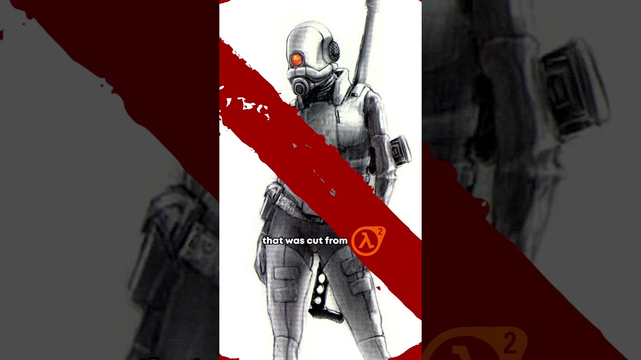 This Character was CUT from HL2!