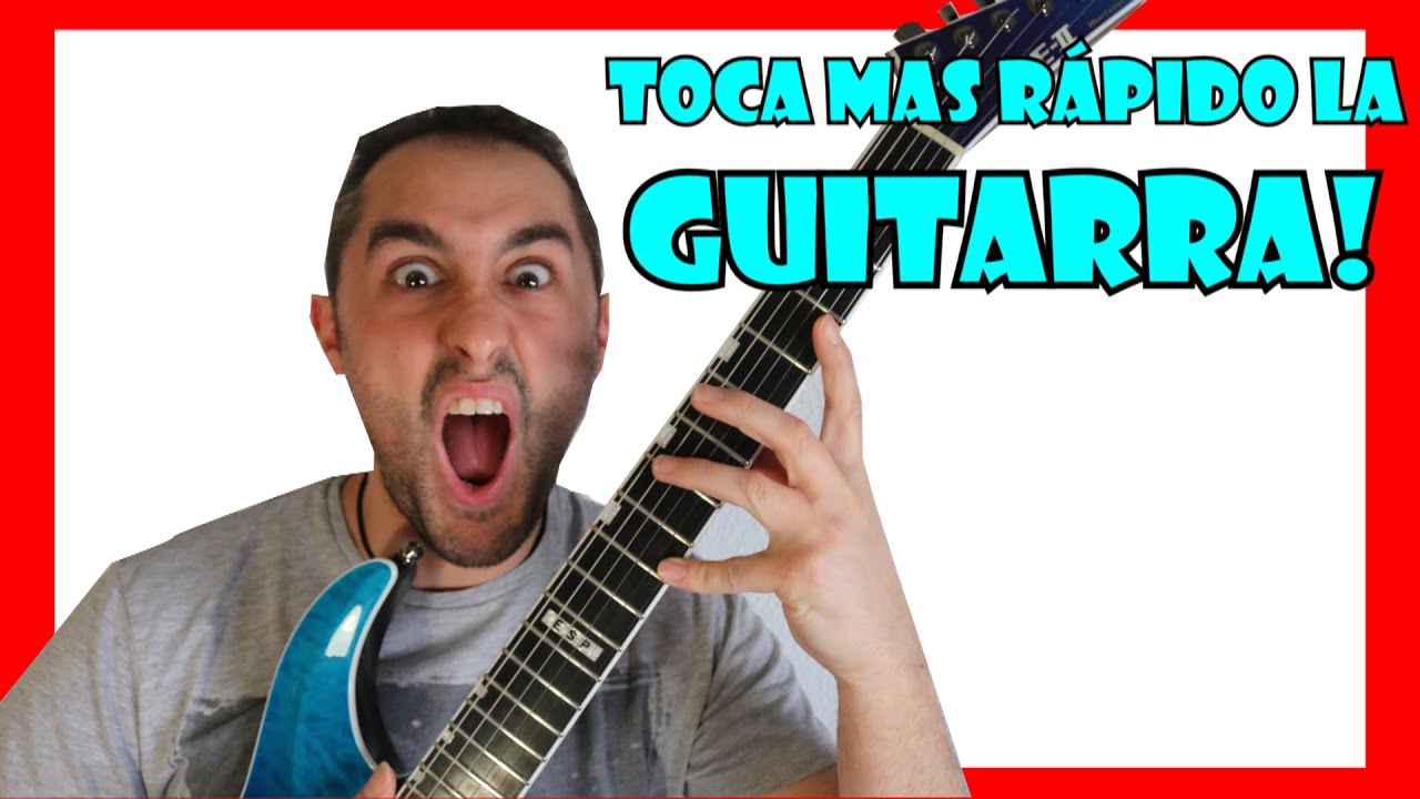 2 EJERCICIOS para TOCAR mas R&Aacute;PIDO LA GUITARRA EL&Eacute;CTRICA! 🎸VOLAR&Aacute;S!!