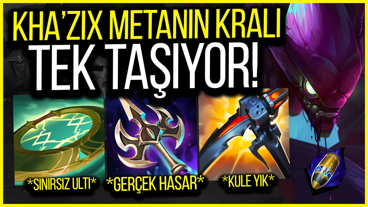🤙 GERÇEK HASAR KHA'ZİX SORUNSALI 🤙