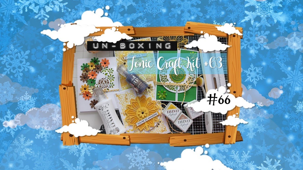 Tonic Craft Kit #63 - Delightful Daisies Card Creator Un-Boxing :D