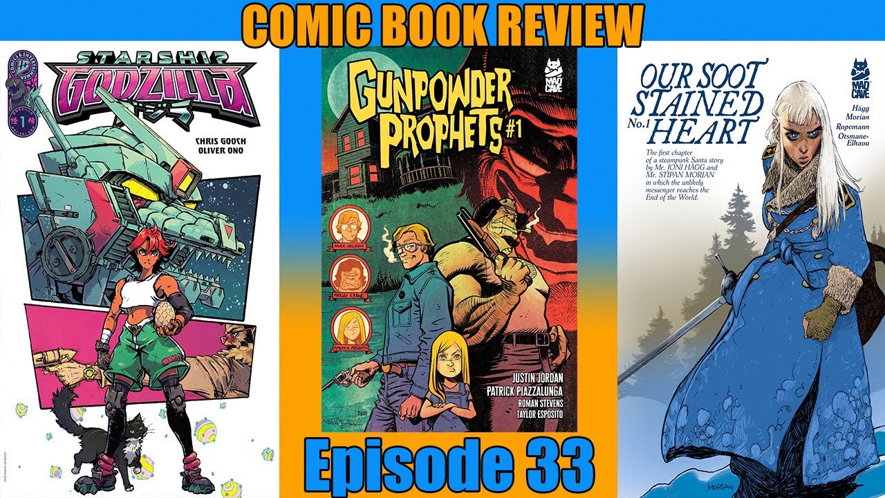 Godzilla goes to SPACE?!?!? - Comic Book Review ep.33