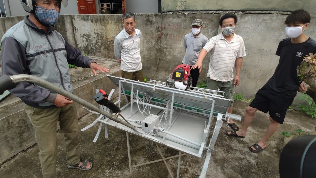 Đập thùng robot cấy lúa nhanh nhất năm 2020  - Phiên bản Lầy