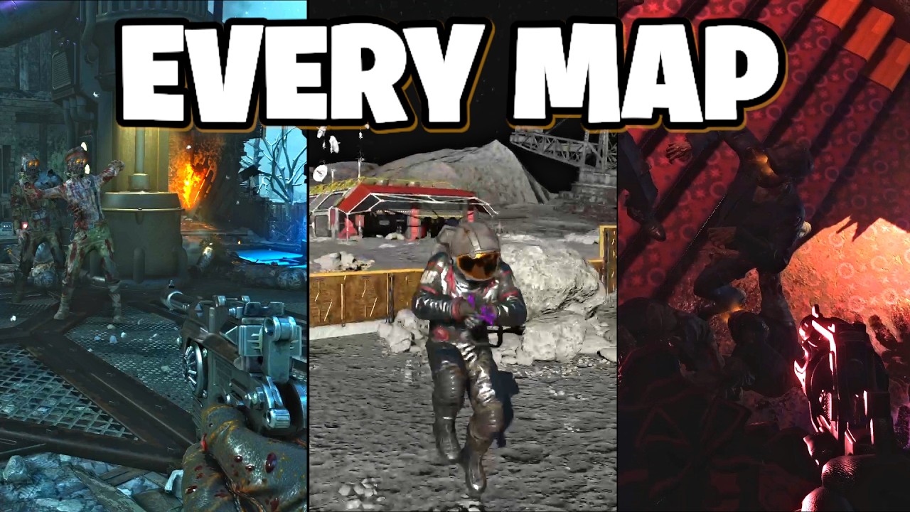 The EASIEST Glitch in Every Map of BO3 Zombies