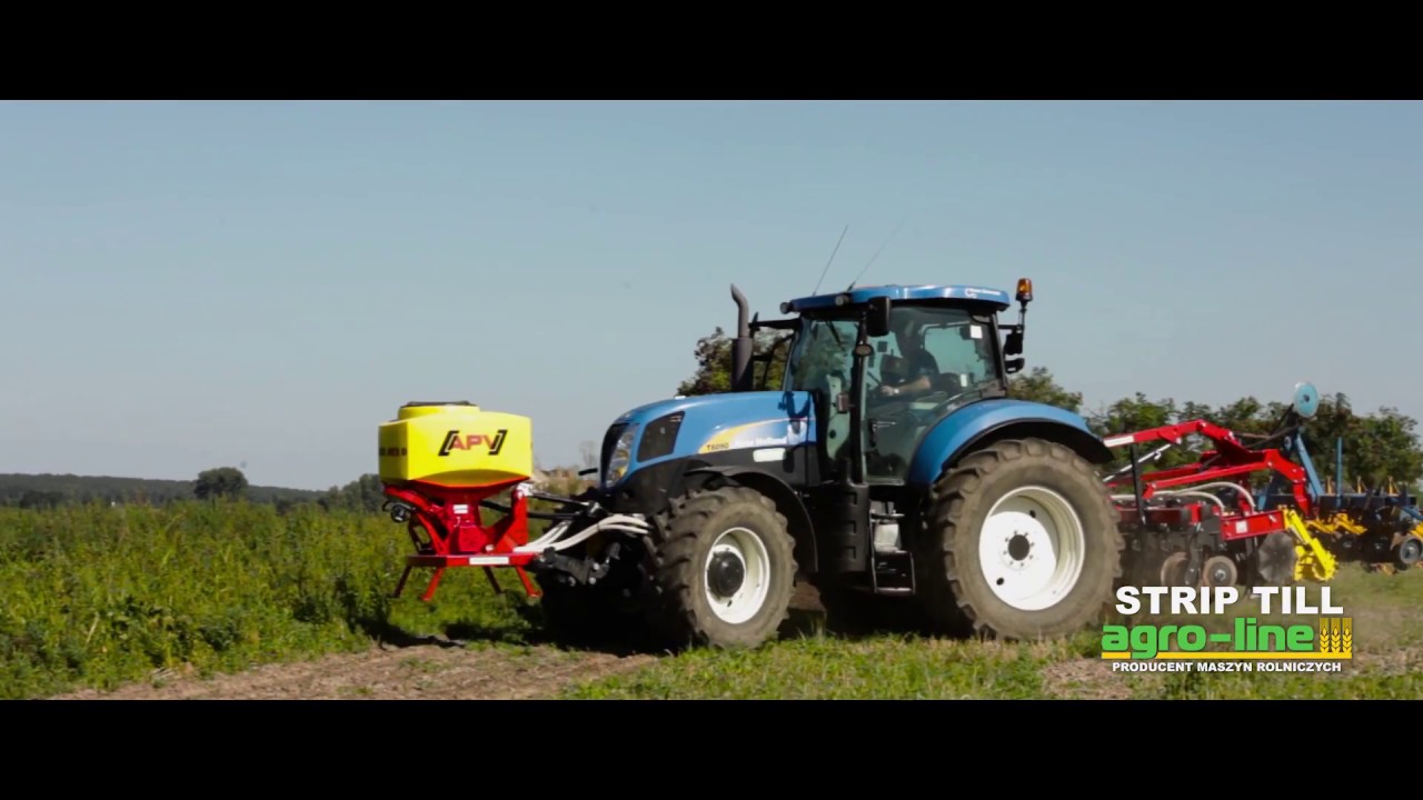 Agro Strip Till Liner - Siew rzepaku (uprawa pasowa)