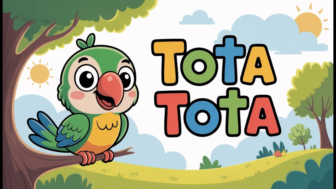 May Tota  May Tota 🦜 Baby Song | Urdu Nursery Rhymes for Kids (2–5 Years)|@TheMagicBook-z3k