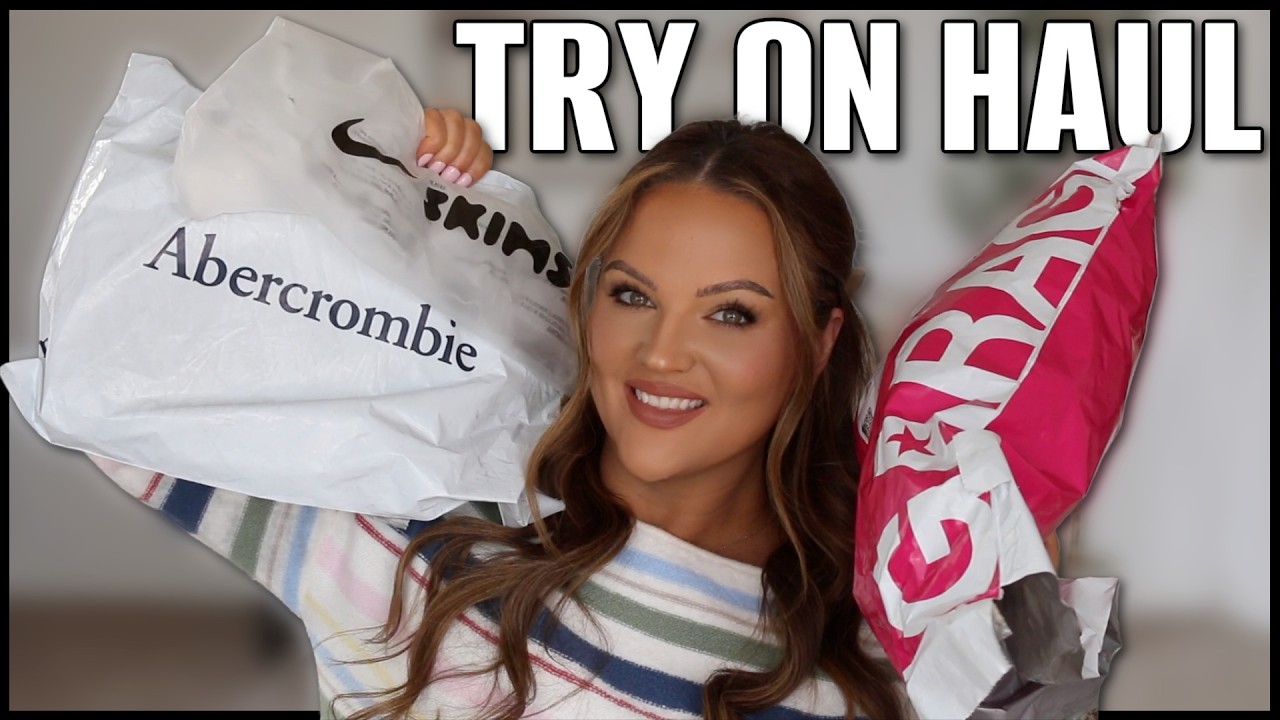 Примерка одежды | Abercrombie, Lululemon, Garage и Nike Skims