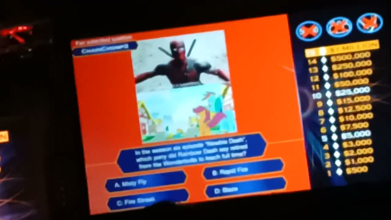 My Little Millionaire Million Dollar Question (HarmonyCon 2025)