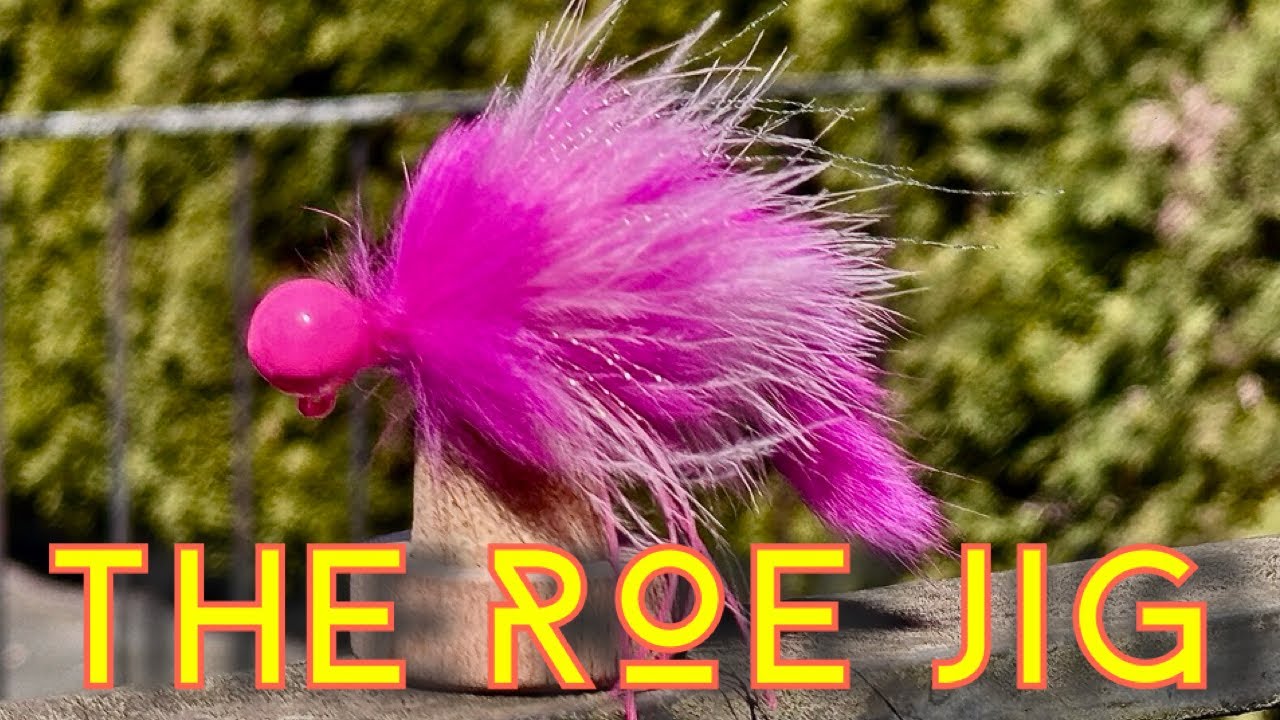 THE ROE JIG Tutorial: How to Tie a Salmon twitching jig