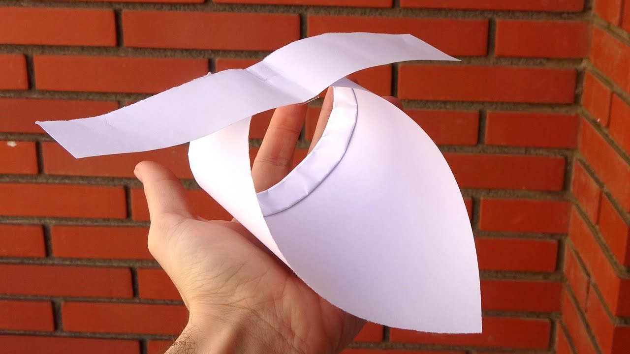 Cómo hacer un Avión de Papel en forma de pájaro