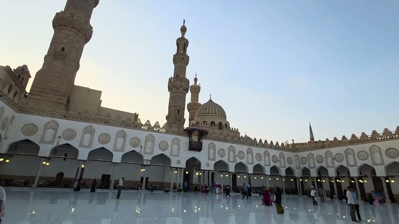 زيارة إلى الجامع الأزهر بالقاهرة