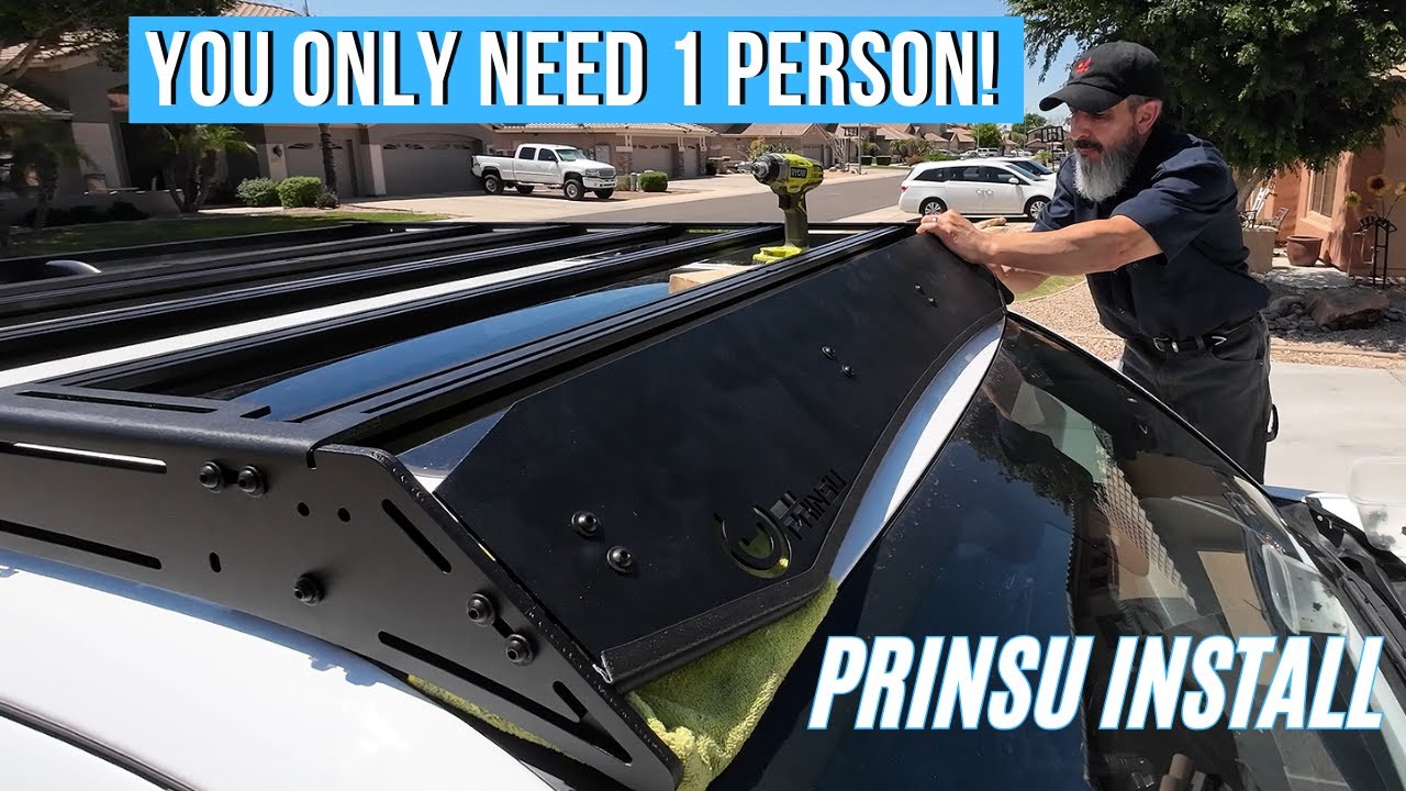 1 Person PRINSU PRO Rack Install - 3rd Gen Tacoma