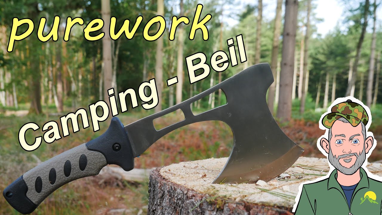 purework Camping - Beil, was taugt ein Beil vom Discounter @UnterwegsmitRalf