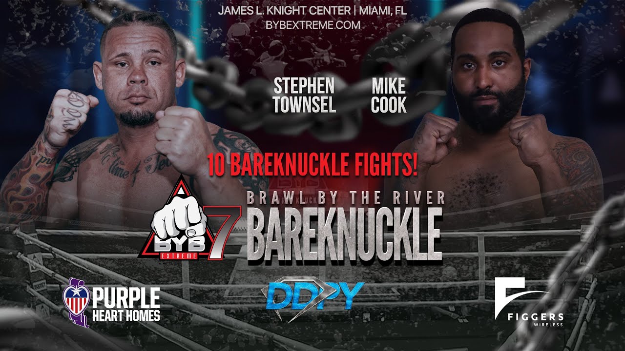 BYB 7 Individual Fight Townsel vs Cook BYB Extreme Bare Knuckle Fighting Series