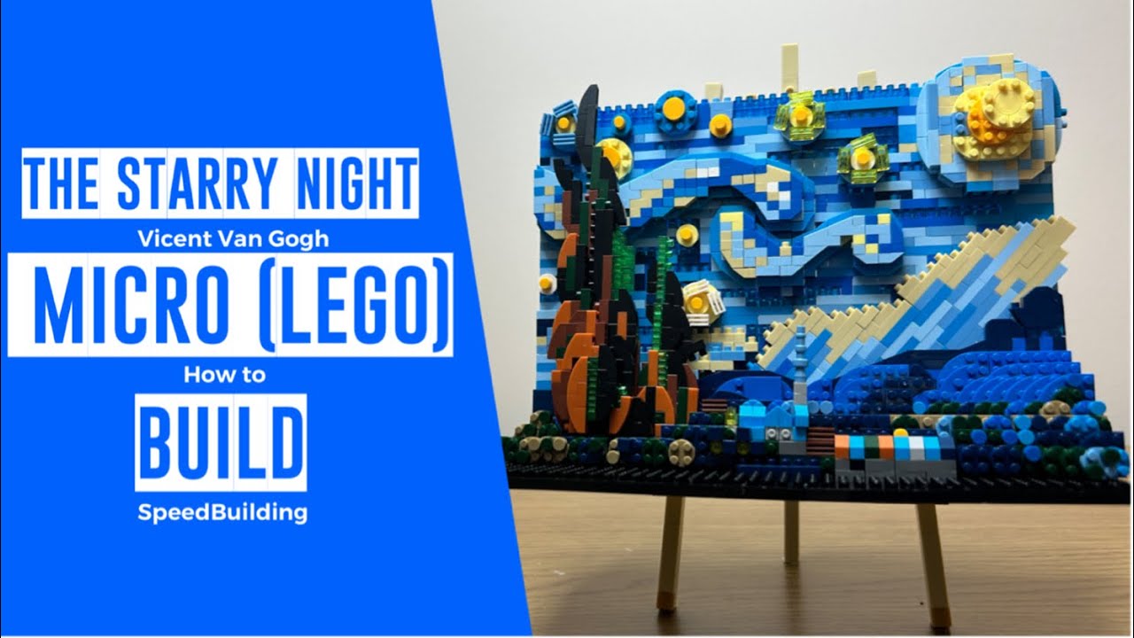 Create Your Own Masterpiece with The Starry Night Micro Non-Lego Set - Learn How to Build Now!