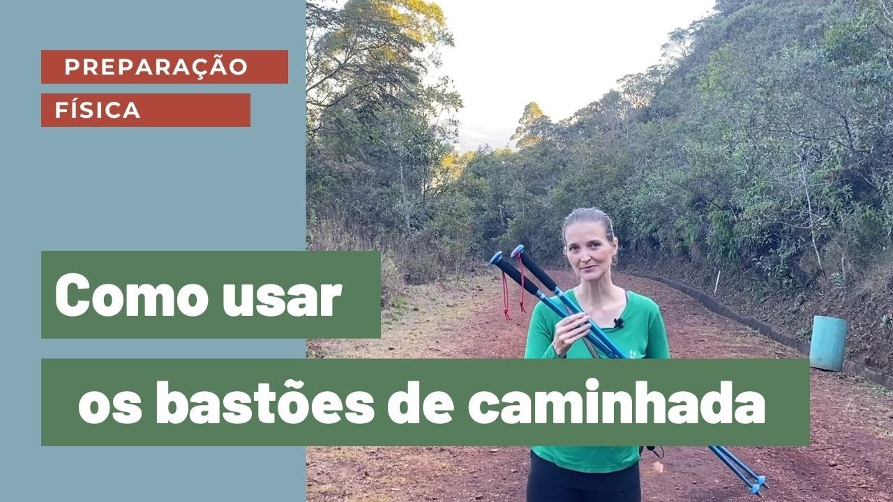 Bastão de caminhada: como usar e por que faz tanta diferença
