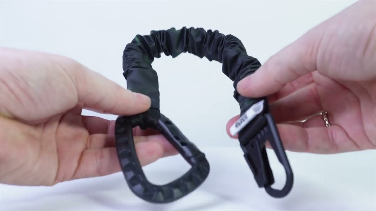 Thermo Keychain Lanyard – Heat Reactive Techwear Accessory That Changes Color with Touch