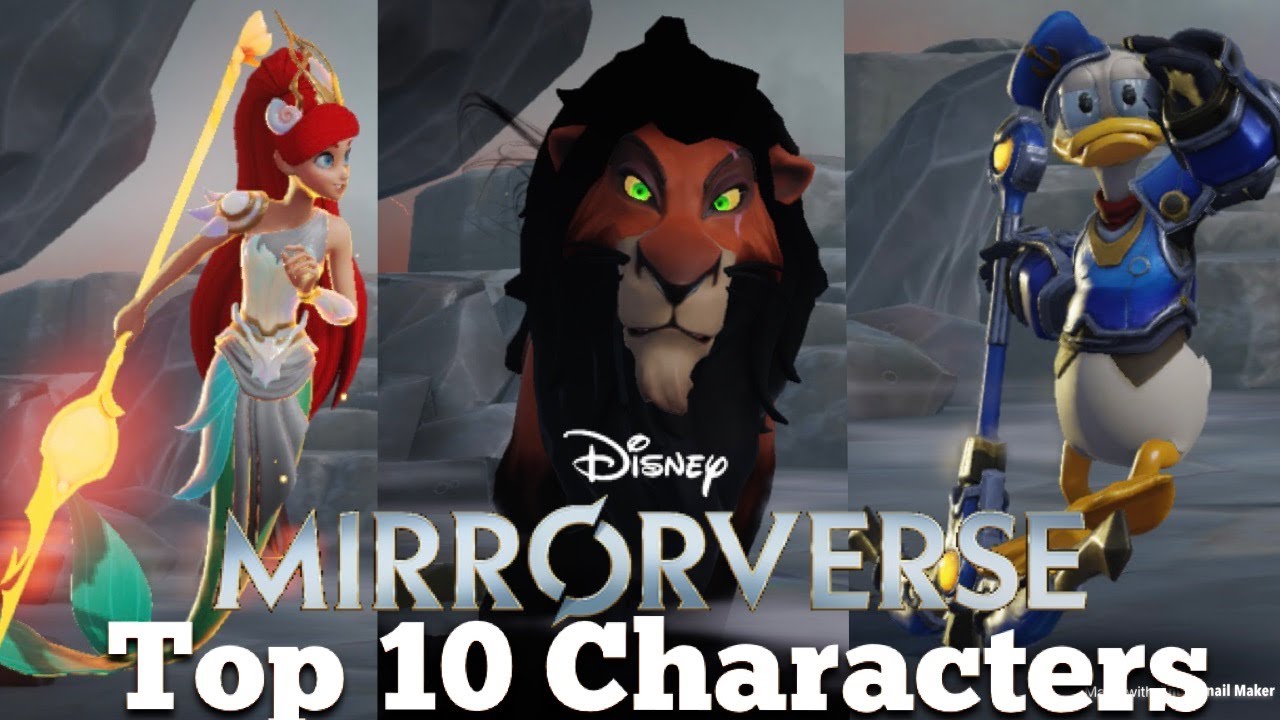 Top 10 Disney Mirrorverse Characters!