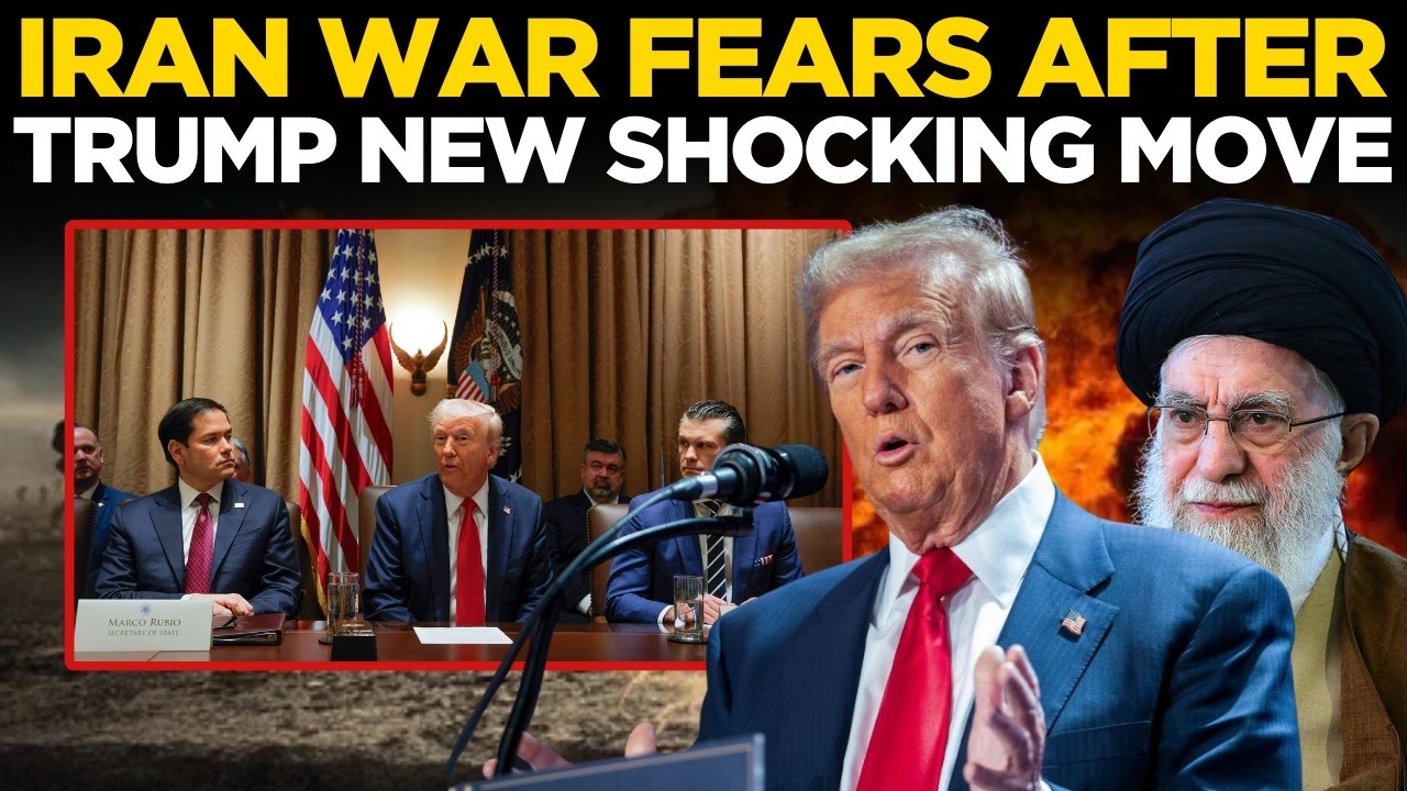 US-Iran Tensions LIVE | Trump's Warships Move as Tehran Warns of All-Out War | Trump | World News