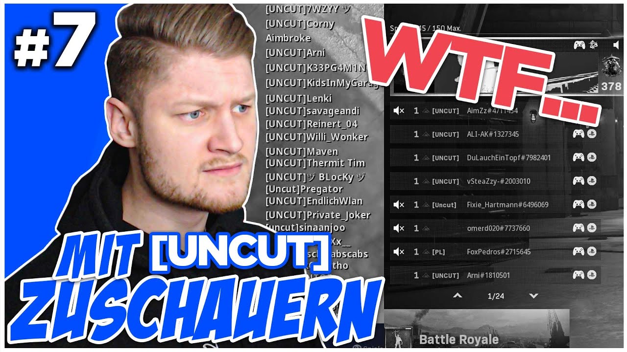 UNGLAUBLICH: KOMPLETTE LOBBY MIT [UNCUT] ZUSCHAUERN | Warzone als Zuschauer #7