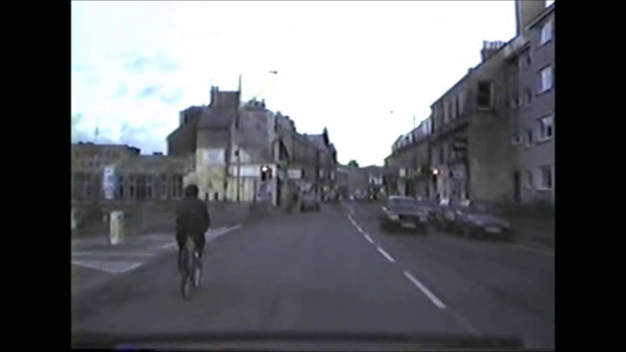 Gourock Scotland Drive Through Town 1987