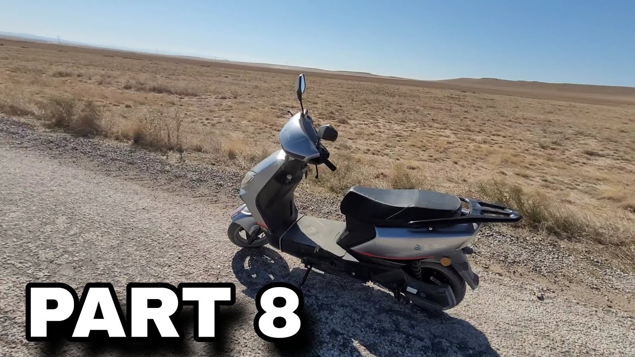MONDİAL E MON RİGBY ELEKTİRİKLİ SCOOTER...  YİNE YOLLARDA...!!!!