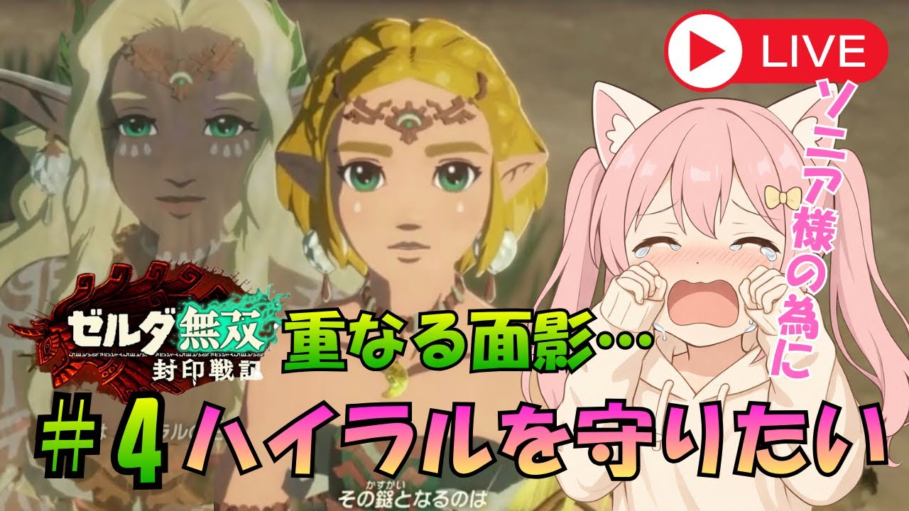 #3【ゼルダ無双実況】続きやってこー！【ゼルダ無双 封印戦記】
