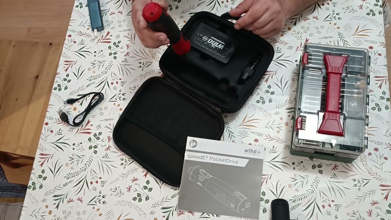 Șurubelniță electrica Wiha speedE Pocket Drive după utilizare