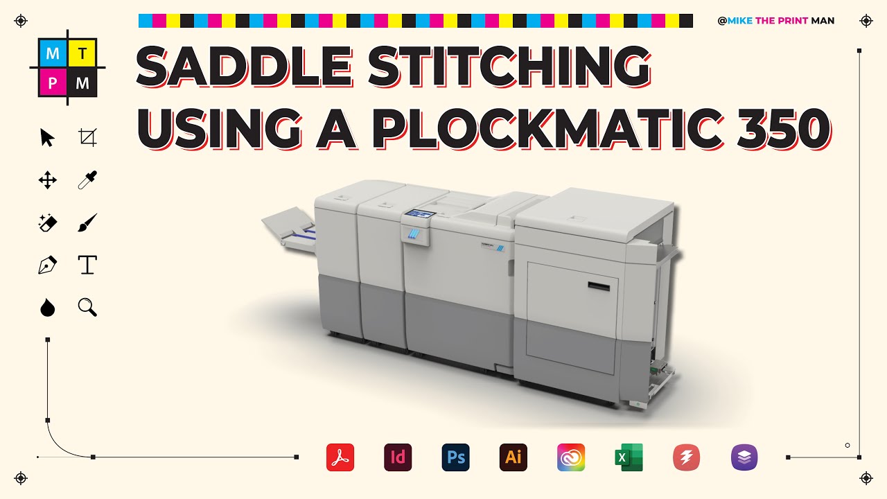 Plockmatic 350 Booklet Maker: 3 Ways to Saddle Stitch & Finish