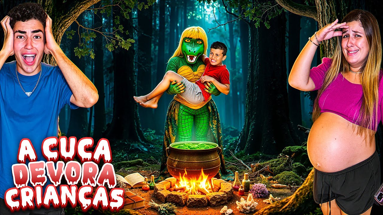 A CUCA PEGOU VITOR E VAI DEVORAR ELE *ficamos desesperados