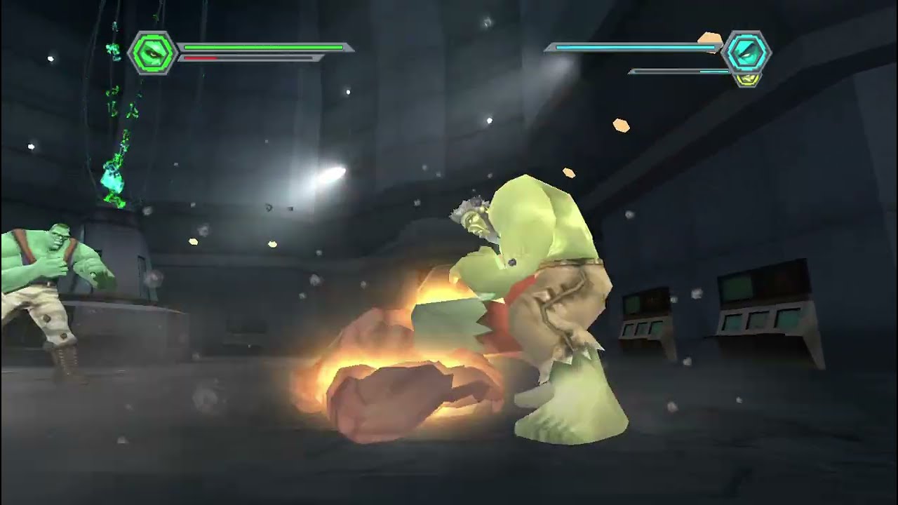 All Bosses vs. Madman [AI BATTLE] | The Hulk 2003: Video Game (PC) [MOD]