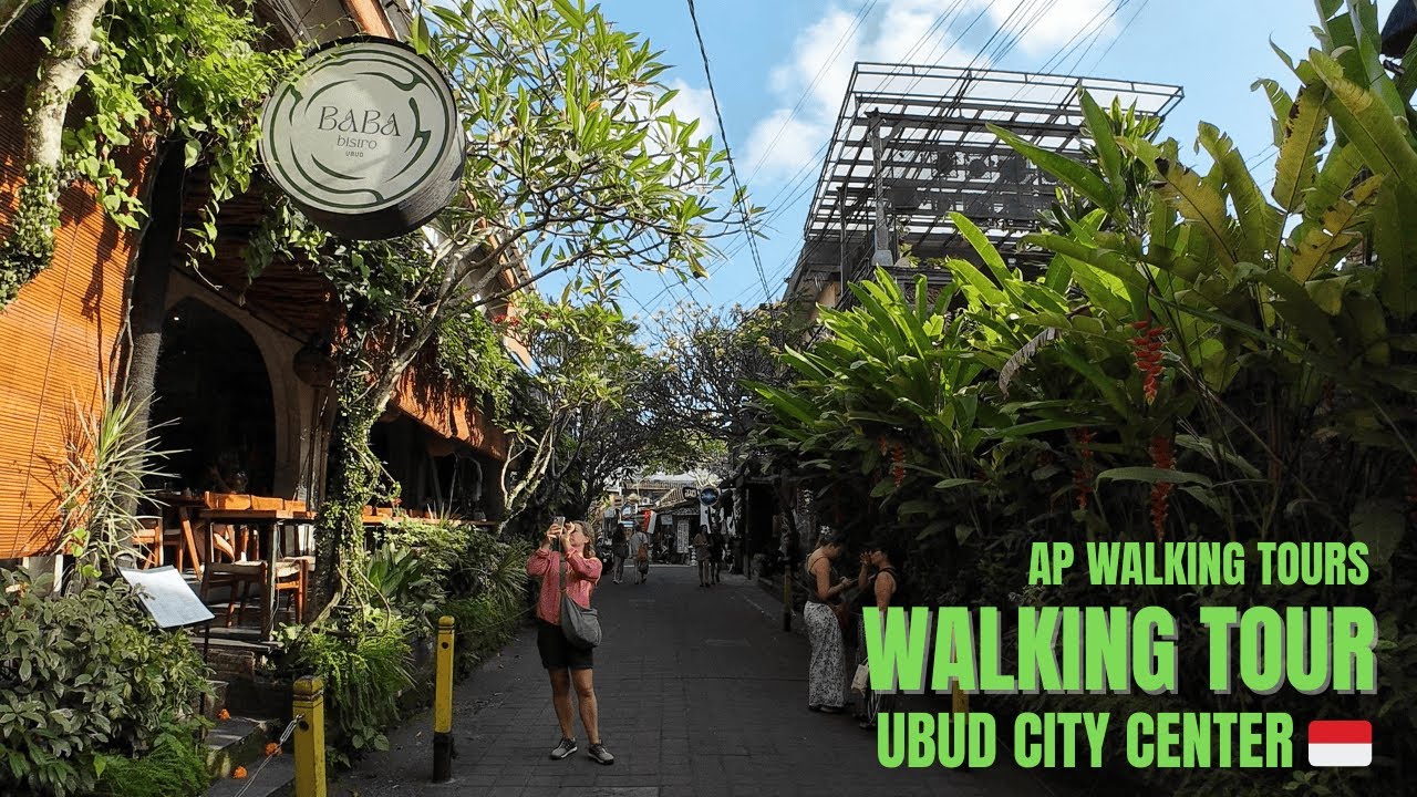 🇮🇩 Bali, Indonesia | Ubud City Center Walking Tour