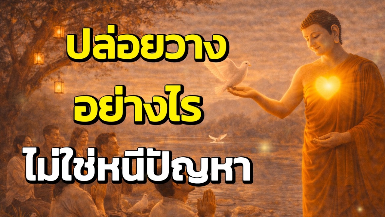 〈ฟังธรรมะก่อนนอน〉 | Ep.345 | ปล่อยวางอย่างไรไม่ใช่หนีปัญหา