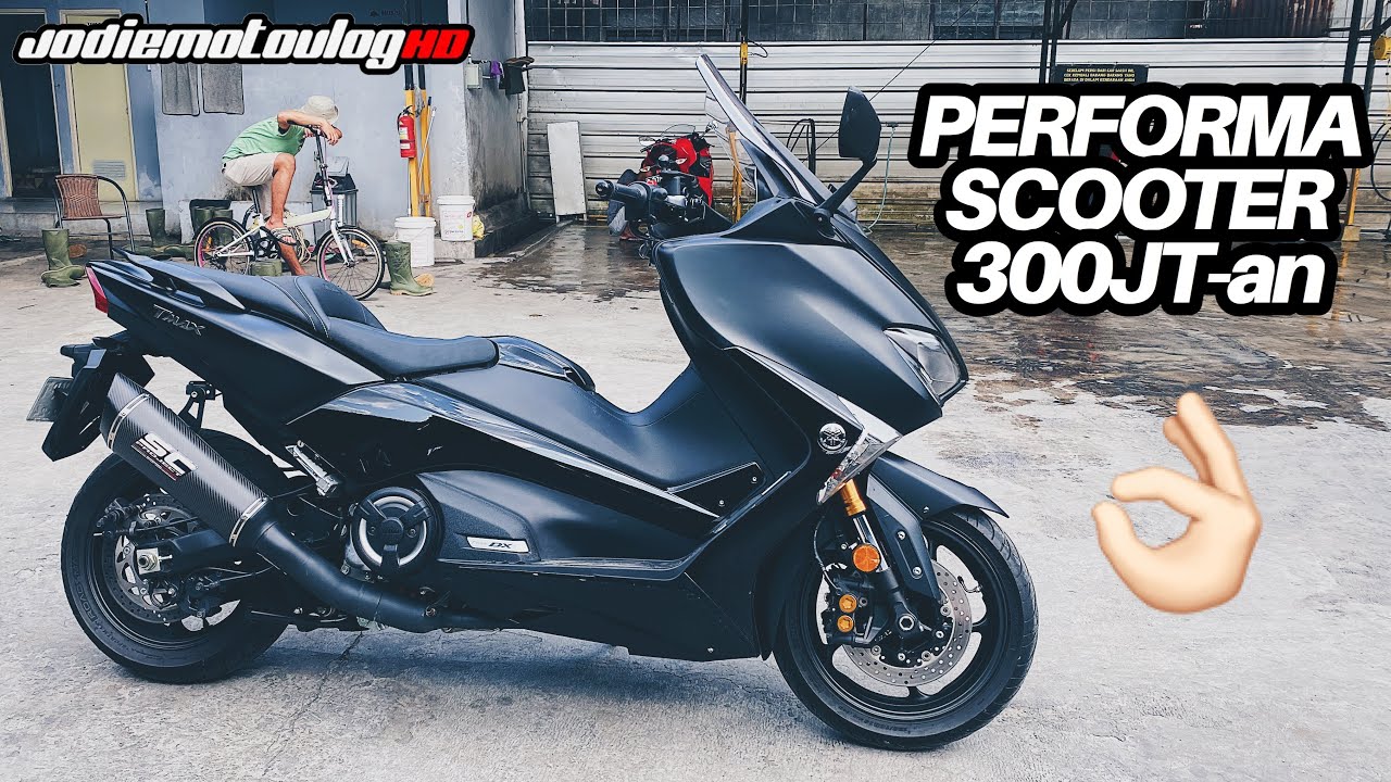 Testride TMAX DX, Scooter Moge ENAK Parah! 😳