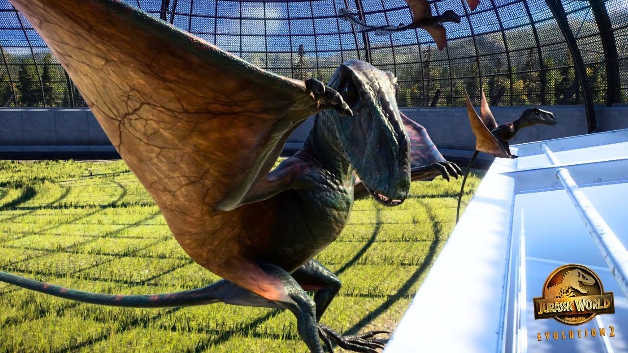 OREGON!! | Cercado dos Pteranodon + Cuidando dos Voadores da Ilha OREGON | #jurassicworldevolution2