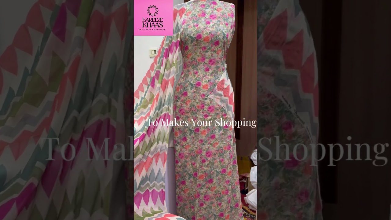 Bareeze Prints 3pcs In Half Price Big Sale#bareeze #sale #binsaeed