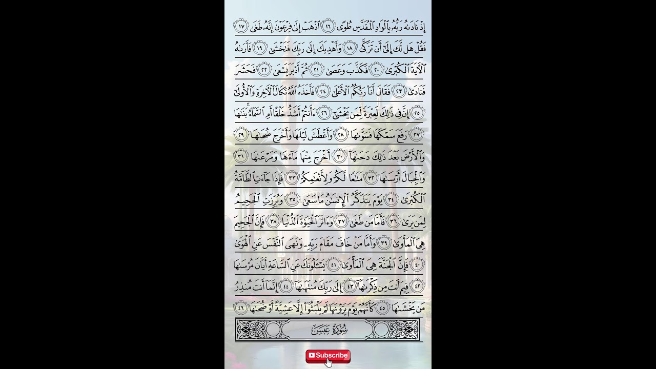 تلاوة القرآن - QURAN RECITATION