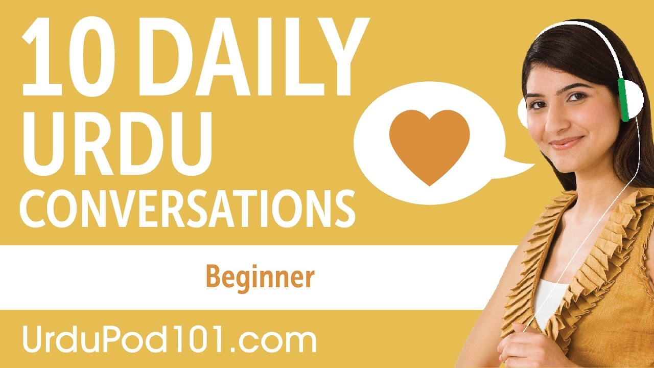 20 Daily Urdu Conversations - Urdu Practice for Beginners