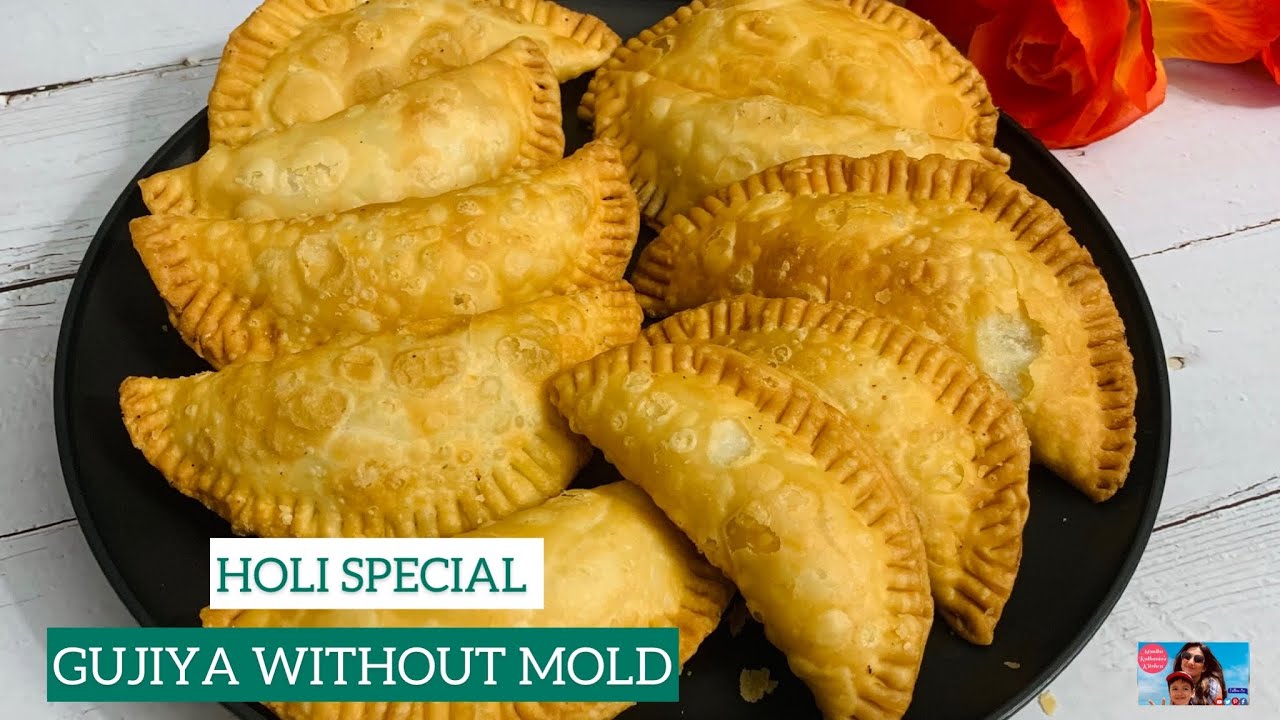 Mawa Gujiya Recipe | Holi special Recipe | Gujiya Recipe without Mold | karanji Recipe |Holi Snacks