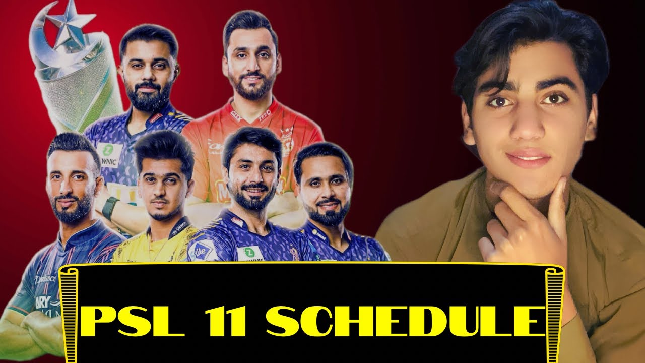 PSL 11 Schedule Revealed 😱 Opening Match, Groups & Final Date | Pakistan Super League 2026