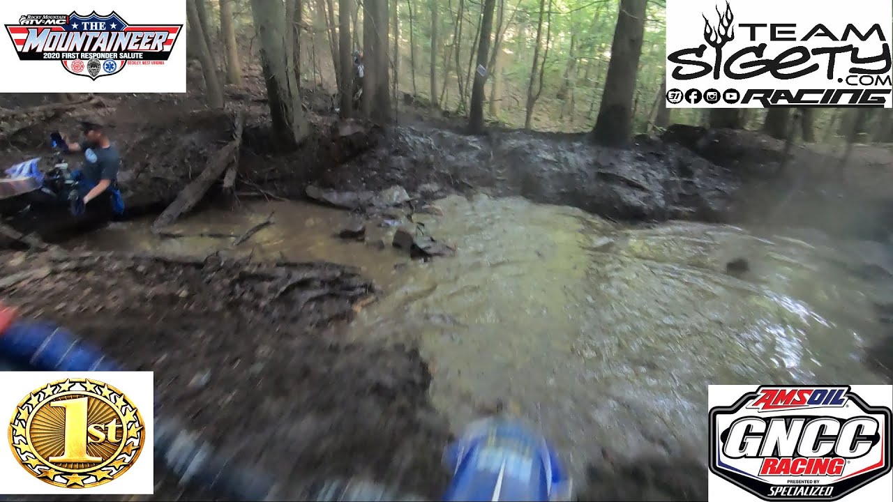 GNCC Mountaineer Beckly WV 4K Extreme Hills! Ryder Sigety 1st Place Kids Race Youth YZ65 Vs KTM65
