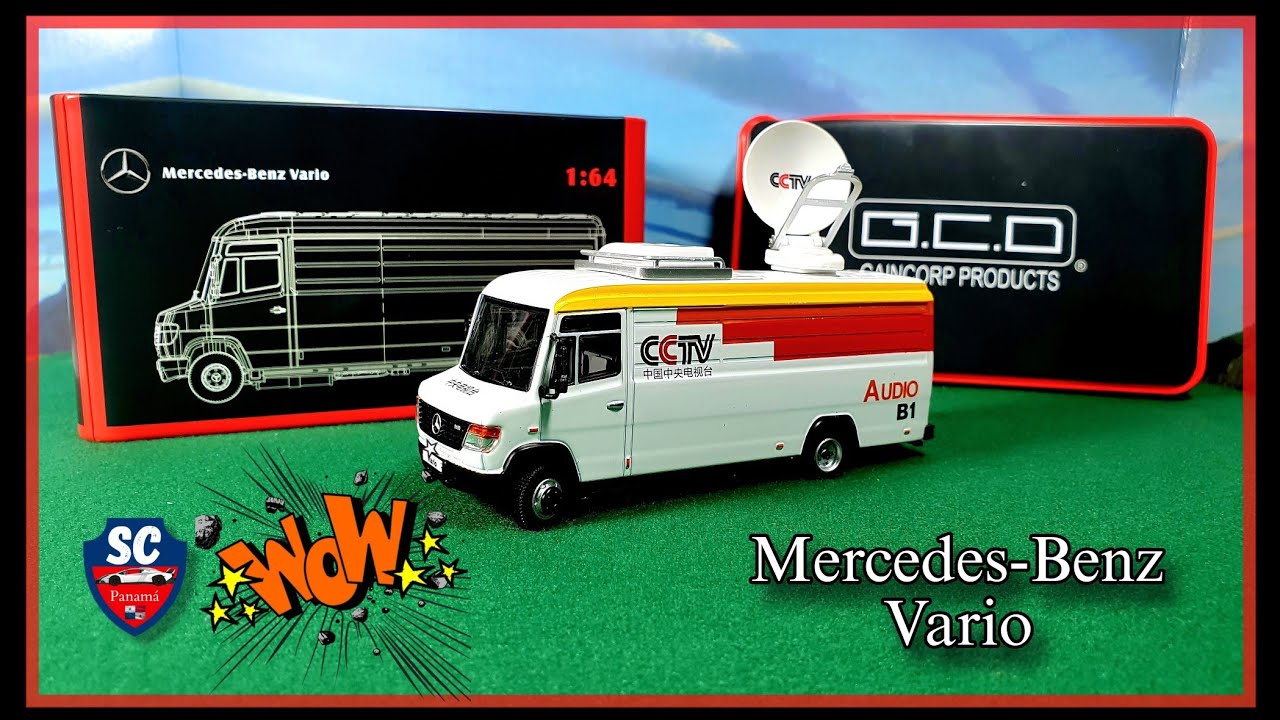 Increíble Pieza 😎 Mercedes Benz Vario 1/64 GCD #mercedes #diecast