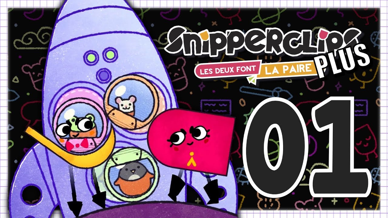 SNIPPERCLIPS PLUS EPISODE 1 NINTENDO SWITCH COOP FR | LE RETOUR !